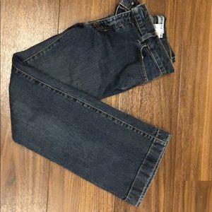 Gap long and lean dark wash jeans
